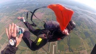 Friday Freakout: Skydive Student Spins Out Of Control on AFF Cat D Jump