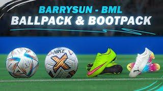 Bootpack & Ballpack By BML & Barrysun For FIFA 22  | TU 17