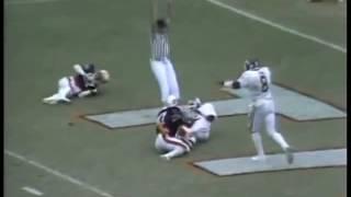 John Bond TD Pass to Beat Auburn 1981