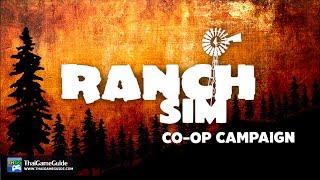 Co-op Casual Farming Simulation : Ranch Simulator | Online Co-op Campaign First 3 hrs Gameplay