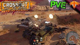 Crossout PvE Multiplayer Gameplay 2022 - PvE Battles 165 - No Commentary