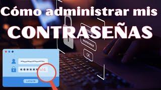Como administrar mis CONTRASEÑAS en Google | CURSO DE COMPUTACIÓN DESDE CERO