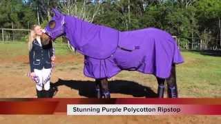 Caribu Ripstop Horse Rug & Hood Set Review Video