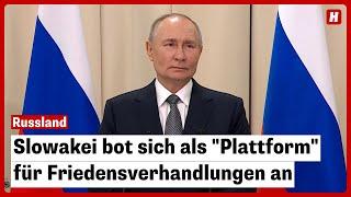 Slowakei bot sich als "Plattform" für Friedensverhandlungen an