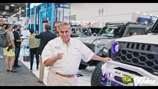 Jumpin' Joe Jebaily visits the Air Design SEMA Booth 2022