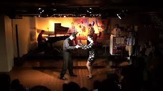 Todd Yannacone & Irina Amzashvili's dance with Little Jive Boys at Swing Jack !