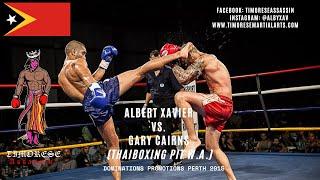 Albert Xavier vs Gary Cairns (Thaiboxing Pit W.A.)