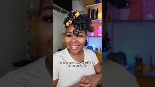 How to do a Curlhawk on Natural Hair  full video linked  #curlhawk #naturalhairstyles #natural