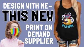 Print on Demand Design Tutorial- Design with Me my ThisNew order