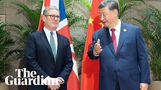 Keir Starmer tells Xi Jinping he is 'concerned' over Jimmy Lai's health in prison