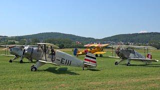 Buecker, Tiger Moth, Stampe & Stearman - Vintage Biplanes - Airshow Gelnhausen 2023