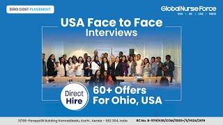 Global Nurse Force Secures 60+ Job Offers for Nurses at Prestigious Healthcare Facility in Ohio, USA