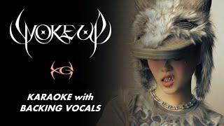 XG -  WOKE UP - KARAOKE WITH BACKING VOCALS