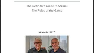 Official Scrum Guide (2017) - Read Out Loud