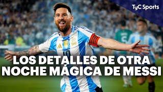 Otra NOCHE INOLVIDABLE de MESSI en EL MONUMENTAL  Argentina 6-0 Bolivia  Magia y ovación total