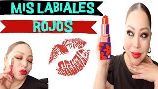 labiales rojo