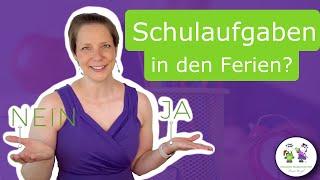 Klasse 1 und 2 | Lernen in den Ferien? (4 Ferien-Booster)