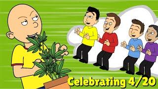 Caillou Gets Grounded: Caillou Grows Weeds On 4/20 And Meets The Wiggles And Gets Ungrounded!