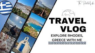 Travel vlog in Rhodes, Greece 2022 | Top things to do across the Island