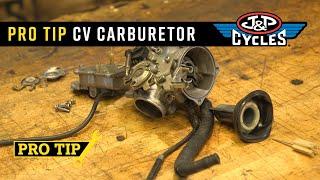 The Anatomy of a Harley Davidson CV Carb : Pro Tip