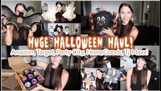 Buck Wild Halloween Haul For A Not So Scary Halloween Party! Amazon, Target, HomeGoods, Tj Ma