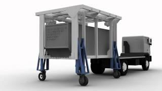 ULD-Mover for simplified aircargo handling