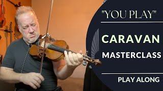 Jazz Violin Guided Practice | Rhythm  Harmony + Improvisation | Caravan