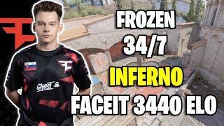 34Kills! Frozen (34/7) Inferno | FACEIT Ranked | CS2 POV/demo