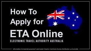 How to Apply for ETA Online | Electronic Travel Authority