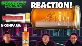 Wild Turkey 70th Anniversary 8 year REACTION & Comparo! | Curiosity Public