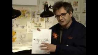 Peter Hannan Interview/Robert Porter Draws CatDog (1999) - Nickelodeon BrainBender