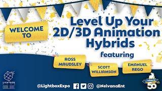 Level Up Your 2D/3D Animation Hybrids with Nelvana | Lightbox Expo 2021