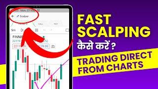 Fast Scalping कैसे करें? How To Do Fast Scalping Directly From Charts in Dhan