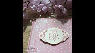 Crafty Quickie - Pretty Pink Card