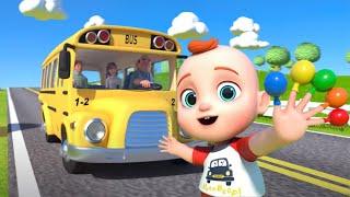 "The wheels on the bus " phonic song + nursery rhymes & kid's songs (subscribe for more )