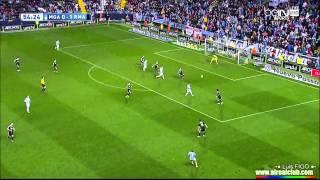 real madrid vs malaga 2-1 full match arabic