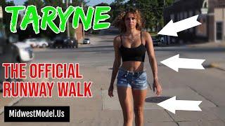 Model Taryne with Midwest Model Agency - The Official Runway Walk