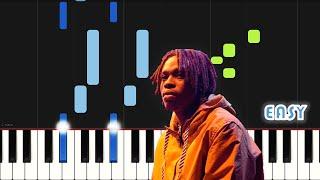 Fireboy DML - Peru | EASY PIANO TUTORIAL by Synthly