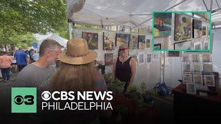Big crowds flock to the 30th Annual Haddonfield Crafts And Fine Arts Festival