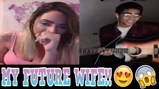 YOUNOW SINGING | FOUND MY WIFE! [BEST REACTIONS] [2017]