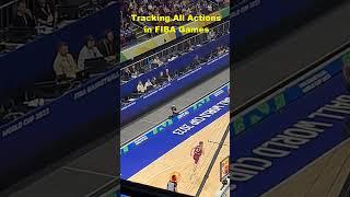 Tracking and Capturing all the actions in FIBA Games, #fibabasketballworldcup2023 #fibawc #fiba2023