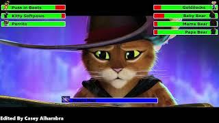 Puss in Boots: The Last Wish (2022) Final Battle with healthbars 1/3