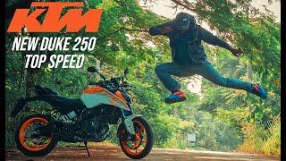 2024 KTM Duke 250 Top Speed First Ride Review | Unscripted | Sabretooth