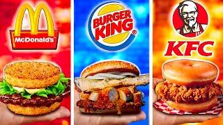 ПОВТОРИЛ САМЫЕ РЕДКИЕ БУРГЕРЫ В МИРЕ ИЗ McDonald’s / Burger King / KFC 2