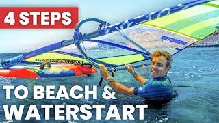 BEACHSTART AND WATERSTART in 4 STEPS | Tutorial