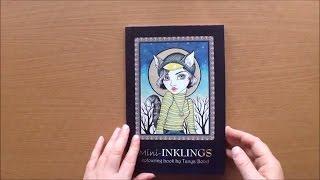 Mini Inklings by Tanya Bond Colouring Book Flipthrough