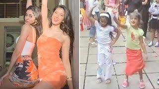 Throwback| Shanaya Kapoor-Ananya Panday DANCING to SRK's 'It's the time to Disco' is all things cute