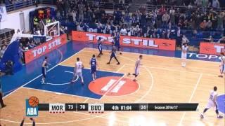 Decisive block by Radunović on Williams and a dagger by Waller! (Mornar - Budućnost VOLI, 22.1.2017)