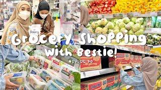 GROCERY SHOPPING WITH BESTIE! | Seviq Febinita