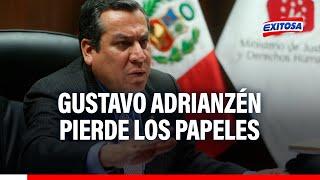 Gustavo Adrianzén pierde los papeles tras ser increpado en audiencia de CIDH